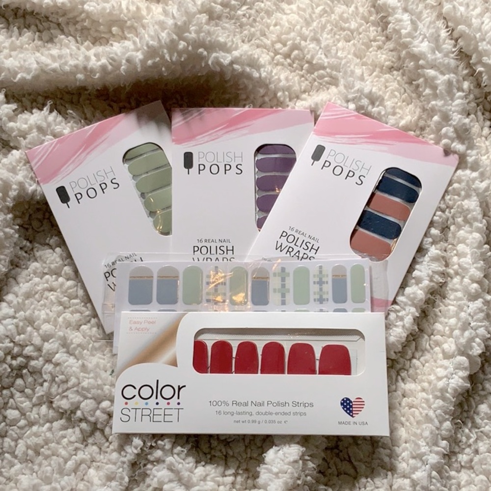 5pc nail strip set